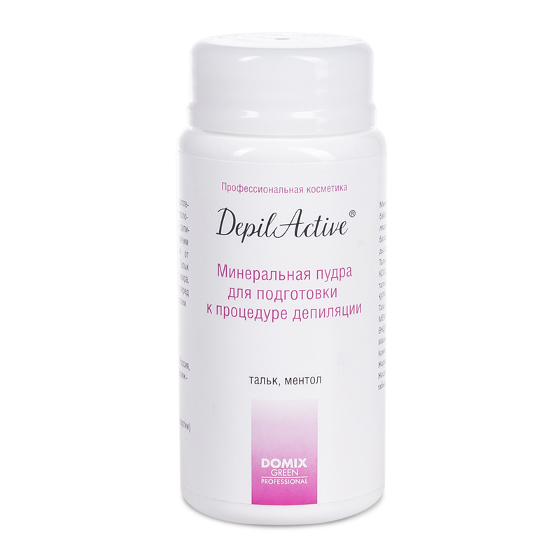 DEPIL ACTIVE Тальк для подготовки к депиляции Ментол 50 г