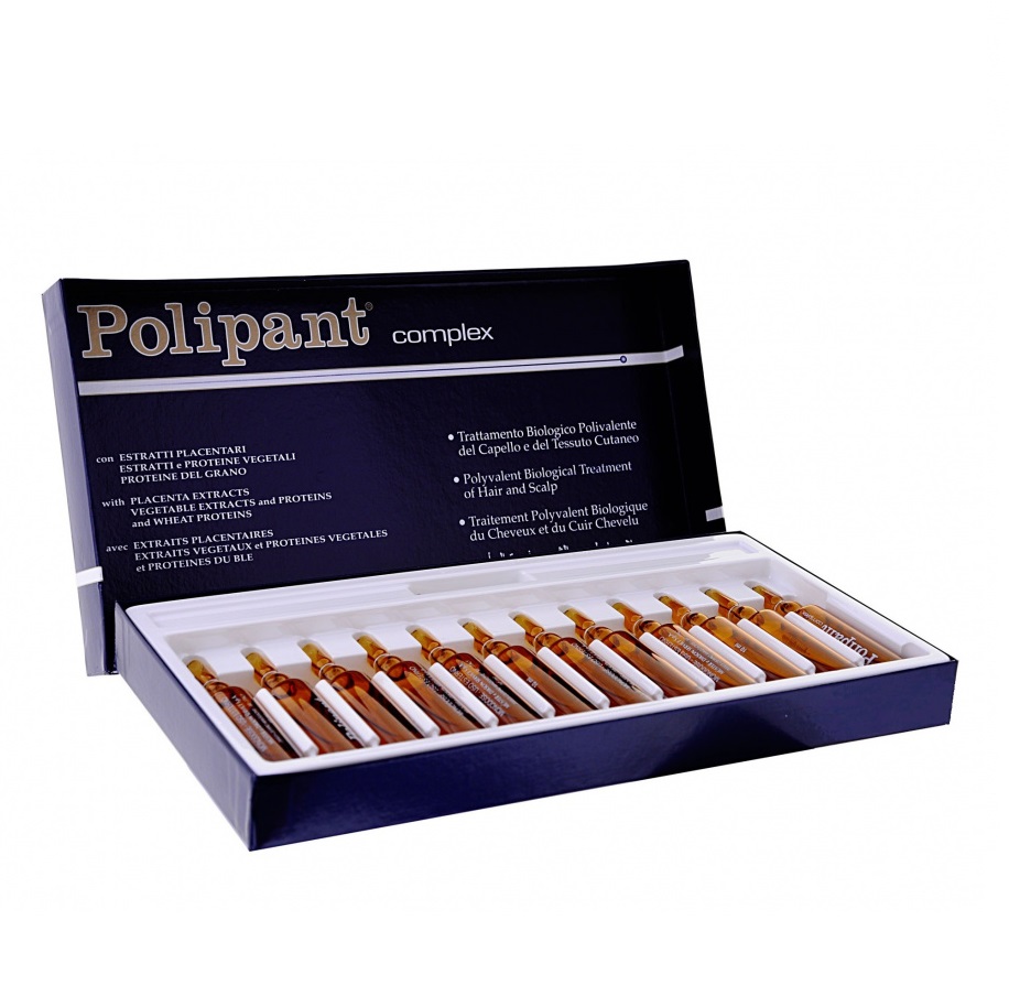 POLIPANT COMPLEX Ампульный уход для волос 12 x 10 мл мл
