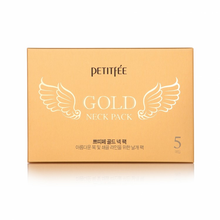 GOLD NECK PACK Патчи гидрогелевые для шеи 10 г
