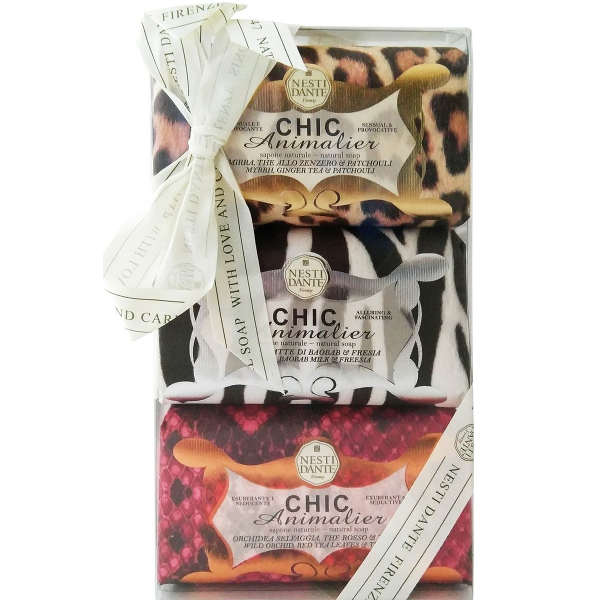 Набор мыла CHIC ANIMALIER 3 x 250 г