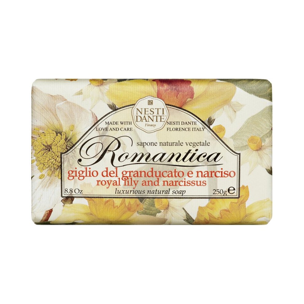 ROMANTICA Мыло романтика лилия, нарцисс 250 г