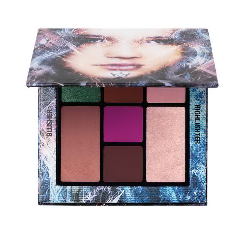 Набор для макияжа Multi Palette FANTASY (5 теней для век, румяна, хайлайтер)