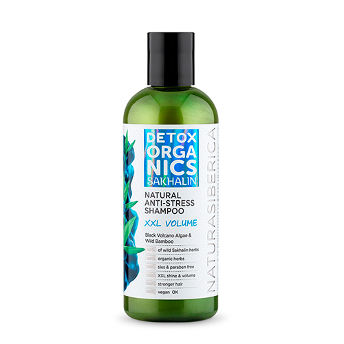 DETOX ORGANICS SAKHALIN Шампунь для волос Объем 270 мл