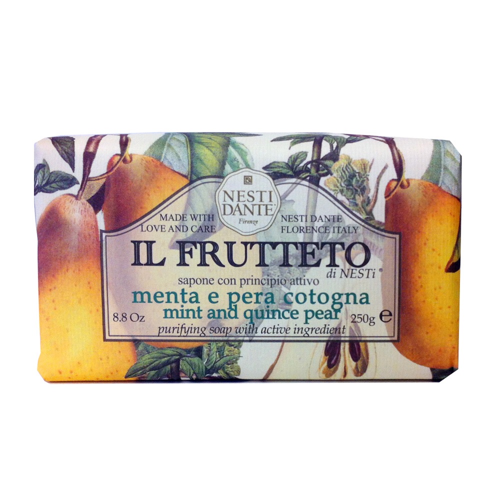 IL FRUTETTO Мыло Мята и айвовая груша 250 г