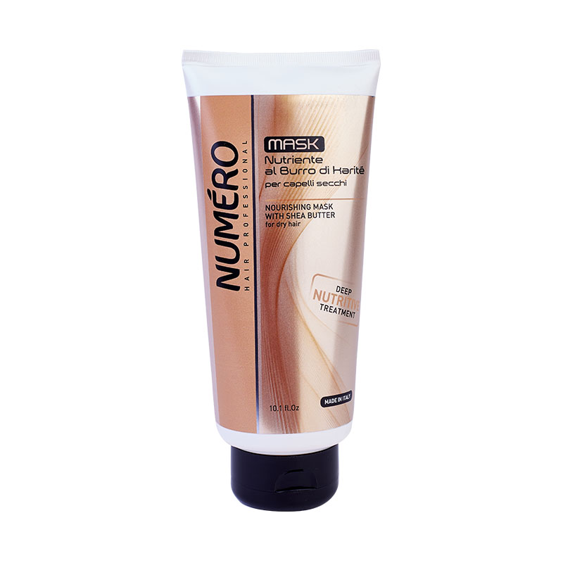 NUMERO SHEA BUTTER Маска для сухих волос с маслом карите 300 мл