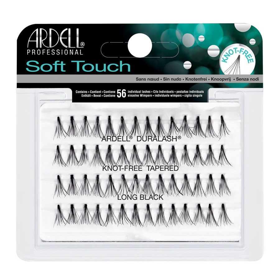 SOFT TOUCH Пучки ресниц безузелковые длинные