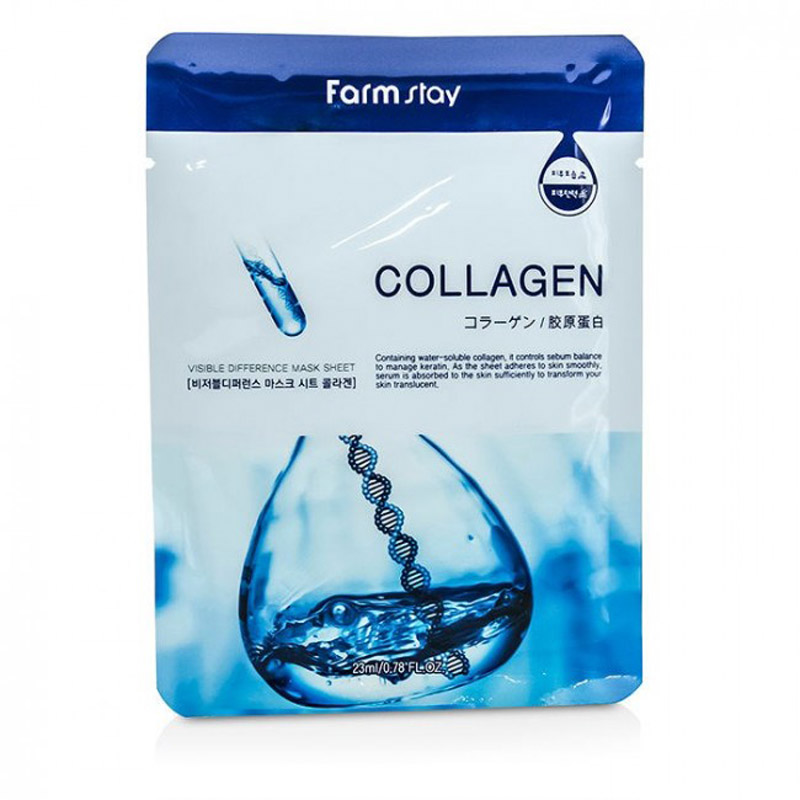COLLAGEN Тканевая маска для лица с коллагеном 23 мл