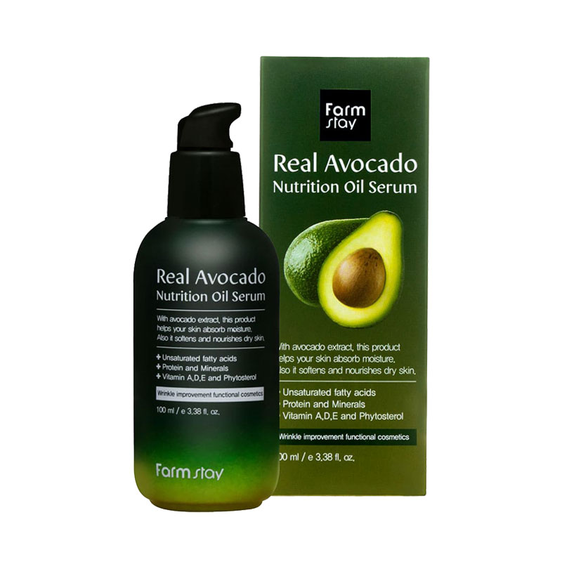 REAL AVOCADO Питательная сыворотка с маслом авокадо 100 мл