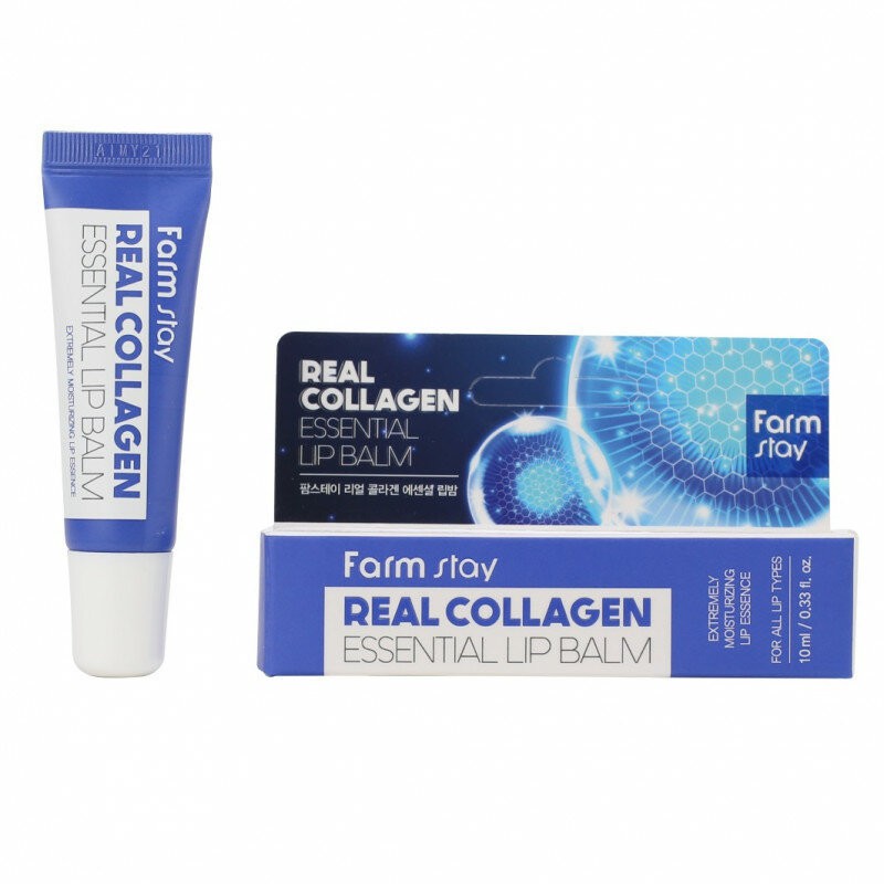 REAL COLLAGEN Бальзам для губ суперувлажняющий с коллагеном 10 мл