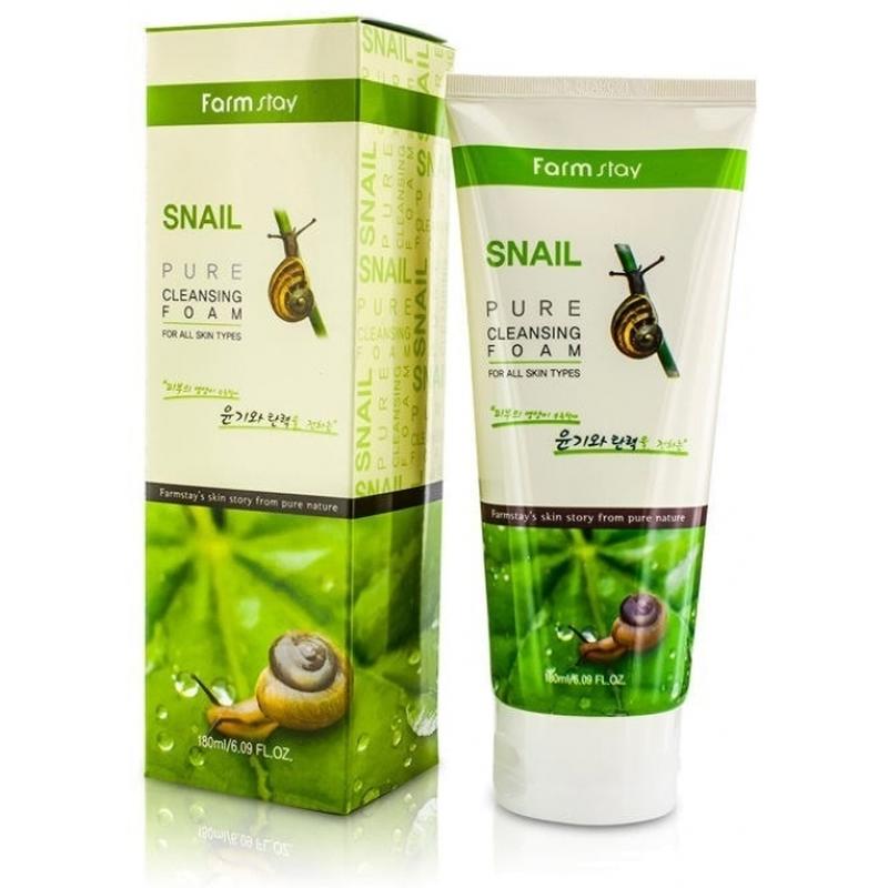SNAIL Пенка очищающая с экстрактом улитки 180 мл
