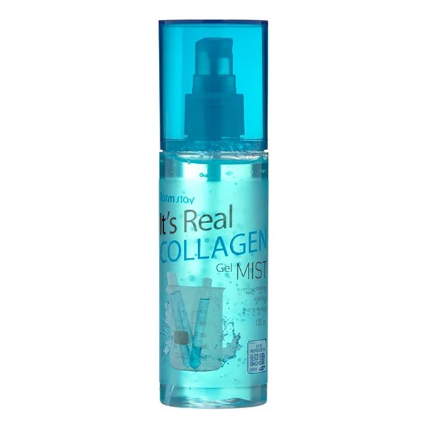 REAL COLLAGEN Гель-спрей для лица с коллагеном 120 мл