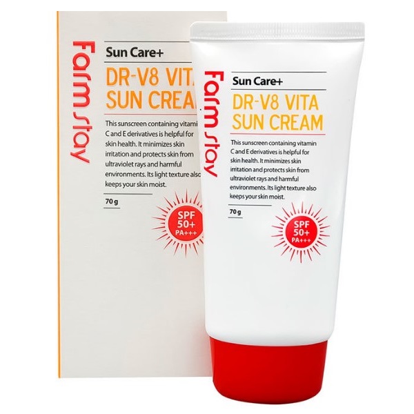 DR-V8 VITA SUN CREAM Крем витаминизированный солнцезащитный SPF 50 /PA 70 мл