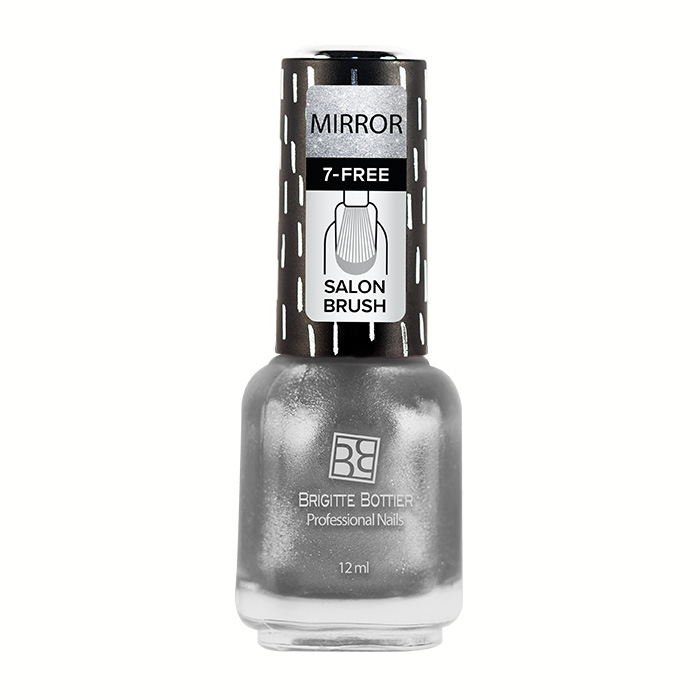 MIRROR Лак для ногтей зеркальный № MR01 серебрянный 12 мл
