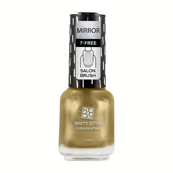 MIRROR Лак для ногтей зеркальный № MR02 золотой 12 мл