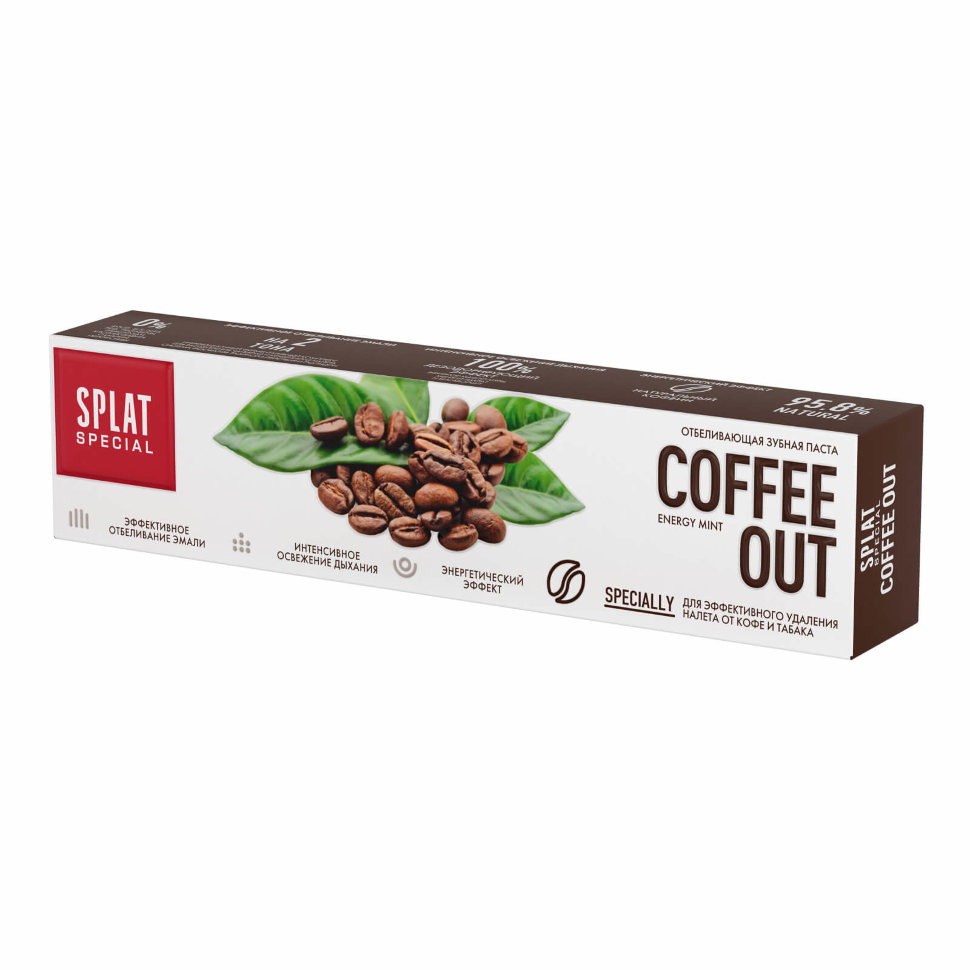 SPECIAL Паста зубная Coffee Out 75 мл