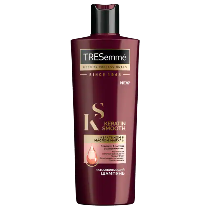 KERATIN SMOOTH Шампунь разглаживающий 400 мл