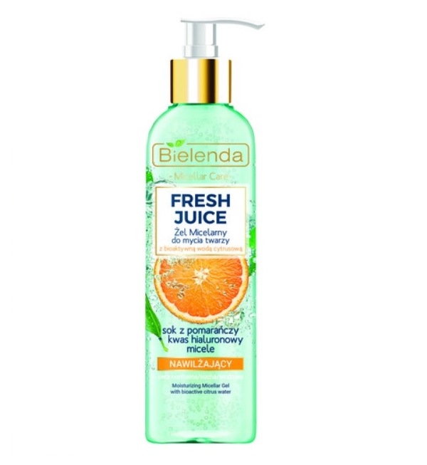 FRESH JUICE Гель для умывания мицеллярный увлажняющий Апельсин 190 г