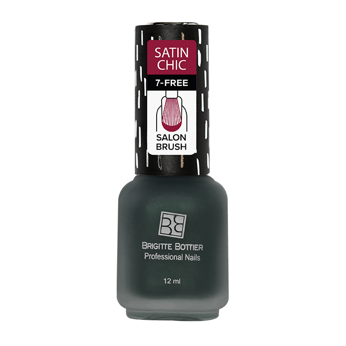 SATIN CHIC Лак для ногтей № 154 графитовый 12 мл