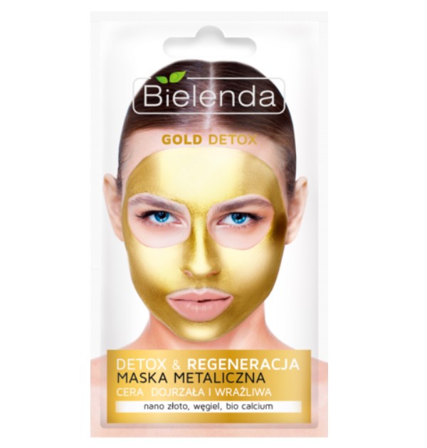 GOLD DETOX Маска для зрелой и чувствительной кожи очищающая 8 г