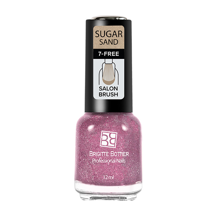 SUGAR SAND Лак для ногтей № 303 искрящийся клубничный 12 мл