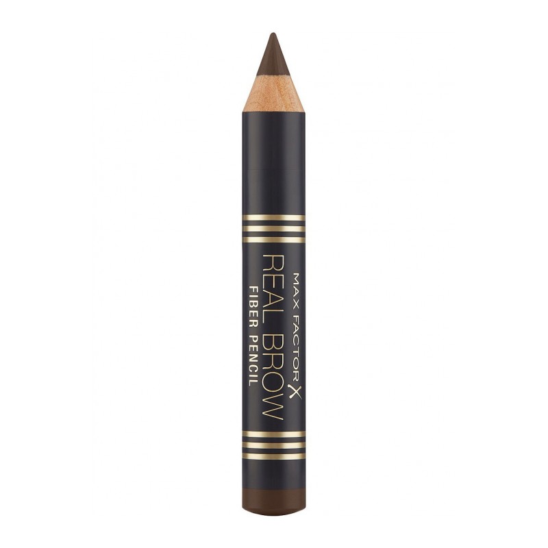 REAL BROW FIBER PENCIL Карандаш для бровей № 004 deep brown
