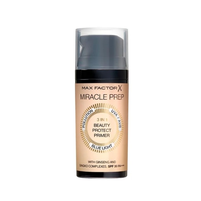 MIRACLE PREP 3IN1 BEAUTY PROTECT PRIMER Основа под макияж № 01 Бесцветный