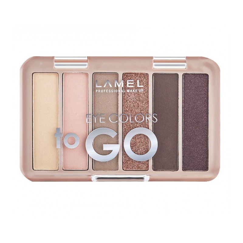 EYE COLORS TO GO Набор теней для век № 404 солнце пустыни