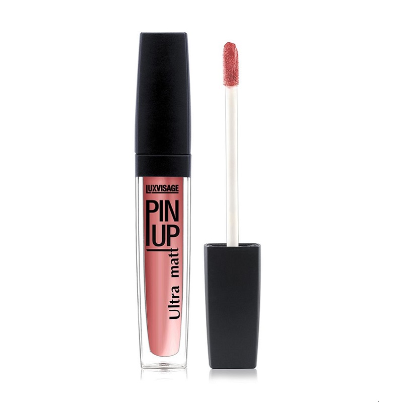 PIN UP ULTRA MATT Блеск для губ № 28 кремовый розовый