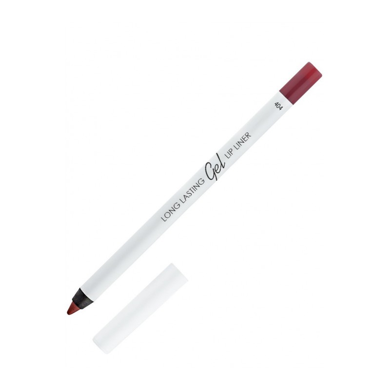 LONG LASTING GEL LIP LINER Стойкий гелевый карандаш для губ № 404