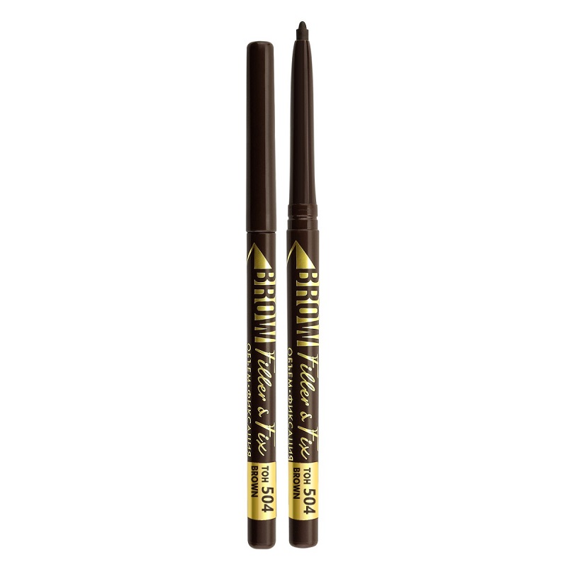 BROW FILLER FIX Карандаш для бровей механический № 504