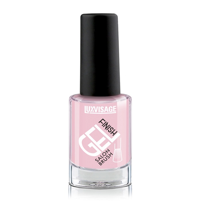 GEL FINISH Лак для ногтей № 01 серо-розовый
