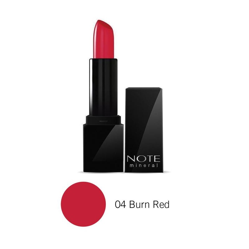 MINERAL SEMI MATTE LIPSTICK Помада для губ минеральная № 04