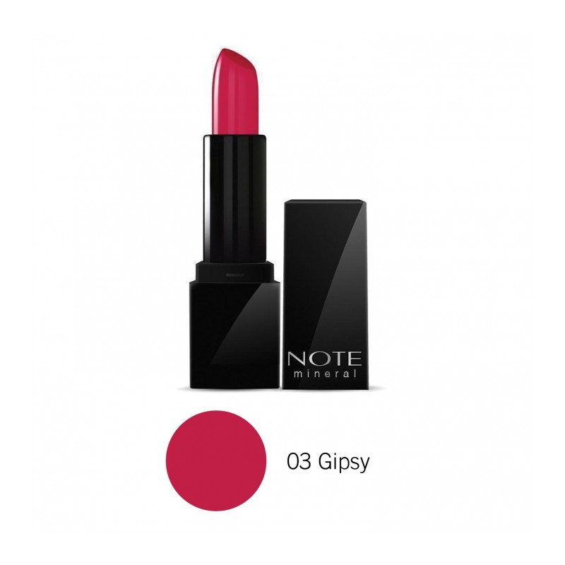 MINERAL SEMI MATTE LIPSTICK Помада для губ минеральная № 03