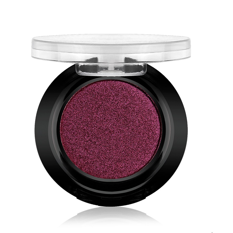 RICH GLOW Тени для век моно металлические № 12 сливовый