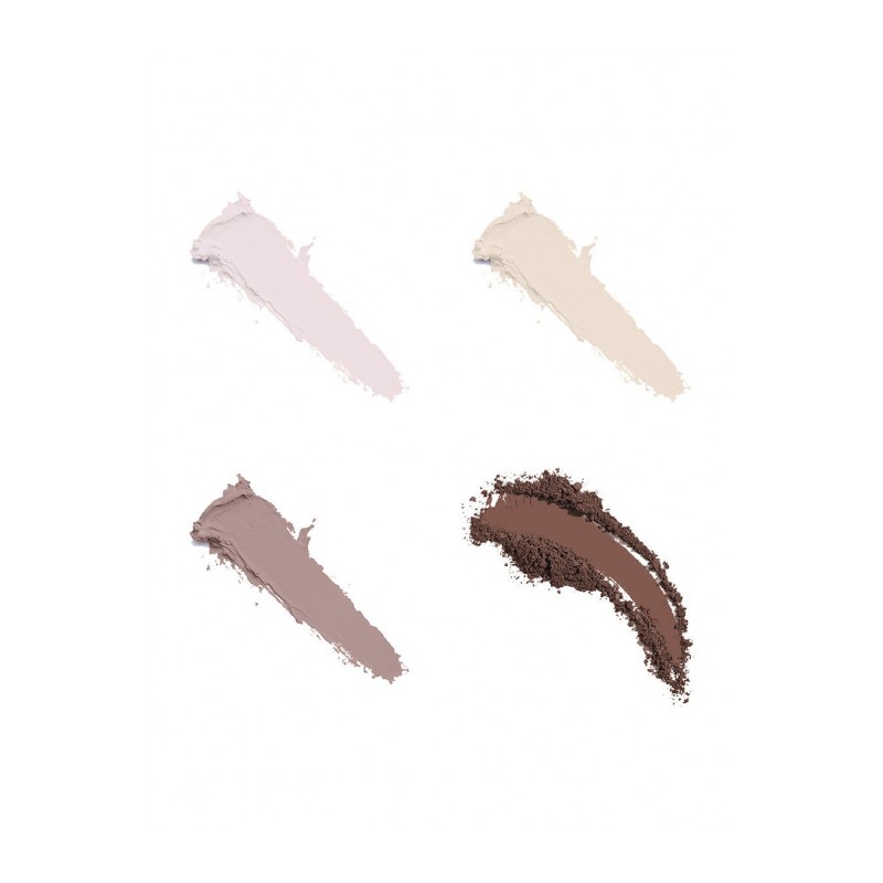TOTAL LOOK BROW KIT Набор теней и аксессуаров для коррекции бровей № 02