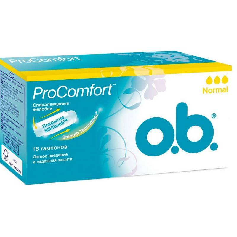 o.b. ProComfort Тампоны Normal 16шт 16 шт
