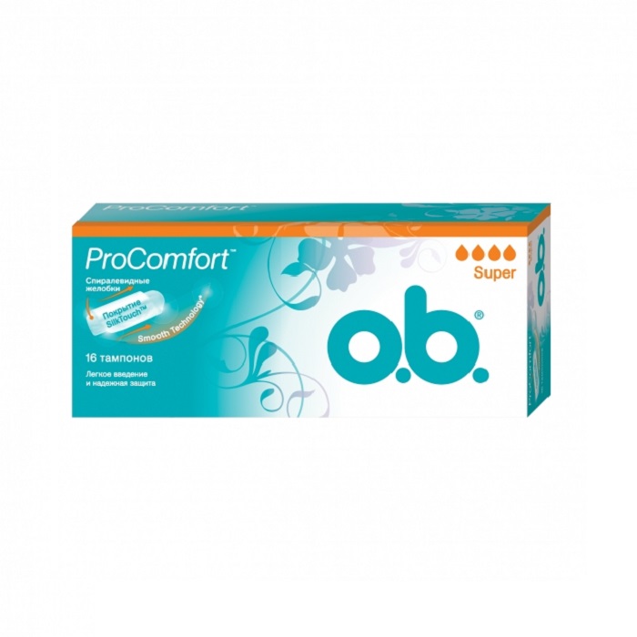 o.b. ProComfort Тампоны Super 16шт 16 шт