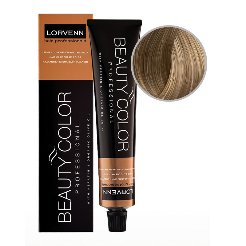 BEAUTY COLOR PROFESSIONAL Стойкая крем-краска для волос № 8.0 СВЕТЛЫЙ БЛОНД 70 мл