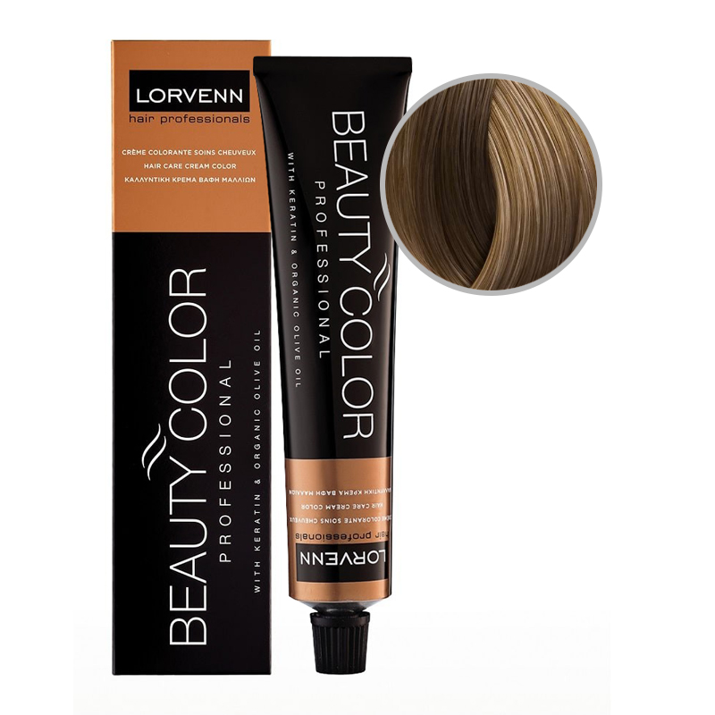 BEAUTY COLOR PROFESSIONAL Стойкая крем-краска для волос № 8.13 СВЕТЛЫЙ БЛОНД ХОЛОДНЫЙ БЕЖЕВЫЙ 70 мл
