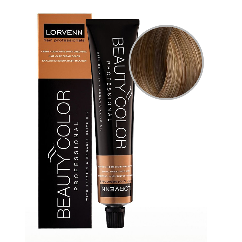 BEAUTY COLOR PROFESSIONAL Стойкая крем-краска для волос № 8.71 СЕТЛЫЙ БЛОНД ПЕПЕЛЬНЫЙ КОФЕ 70 мл