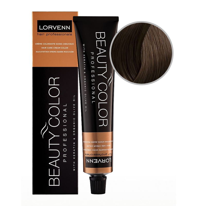 BEAUTY COLOR PROFESSIONAL Стойкая крем-краска для волос № 6.71 ТЕМНЫЙ БЛОНД ПЕПЕЛЬНО-КОФЕЙНЫЙ 70 мл