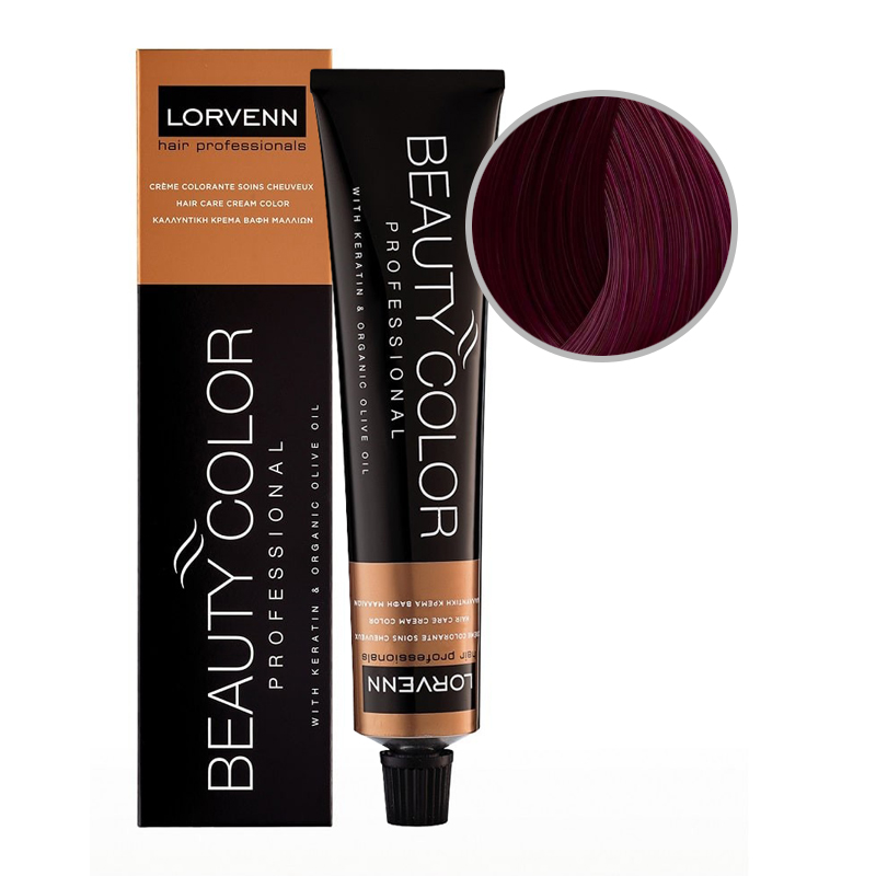 BEAUTY COLOR PROFESSIONAL Стойкая крем-краска для волос № 0/2 ФИОЛЕТОВО-РАДУЖНЫЙ 70 мл