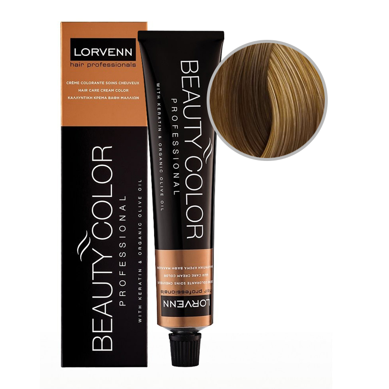 BEAUTY COLOR PROFESSIONAL Стойкая крем-краска для волос № 8.37 СВЕТЛЫЙ БЛОНД ЗОЛОТИСТО-КОРИЧНЕВЫЙ 70 мл