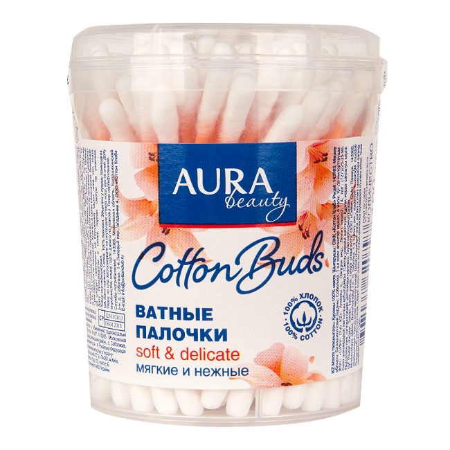 Ватные палочки (стакан) 100 шт
