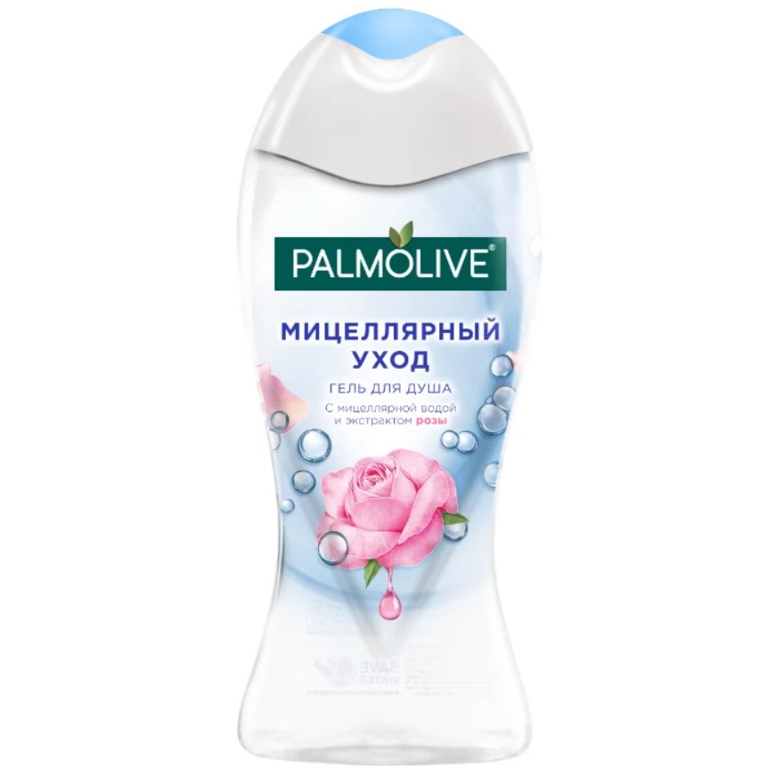 PALMOLIVE Гель д/душа Мицеллярный Уход с мицел.водой и экстр. Розы 250мл 250 мл