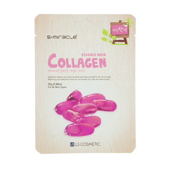 S MIRACLE COLLAGEN Маска для лица с коллагеном 1 шт