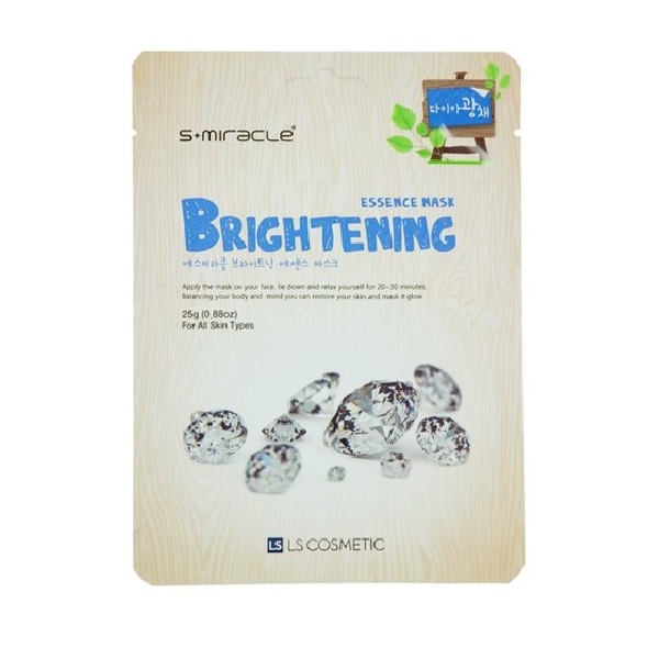 S MIRACLE BRIGHTENING Маска для лица придающаяя сияние 1 шт
