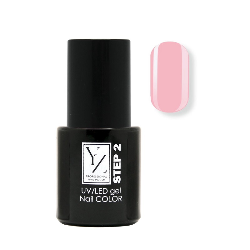 UV/LED GEL NAIL COLOR Гель-лак Насыщенный цвет № 6412 нюд