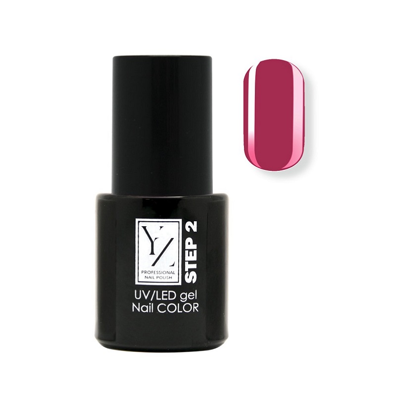 UV/LED GEL NAIL COLOR Гель-лак Насыщенный цвет № 6414 брусничный