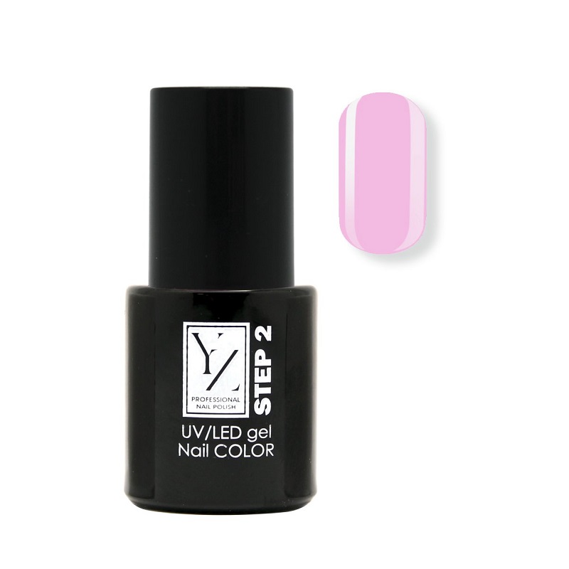 UV/LED GEL NAIL COLOR Гель-лак Насыщенный цвет № 6411 розовая гвоздика